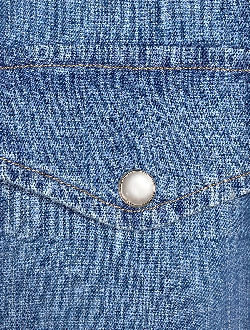 Slim-Fit Denim Shirt