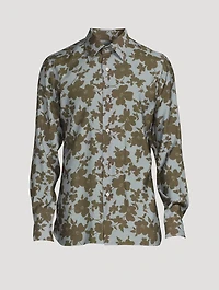 Slim-Fit Shirt Floral Print