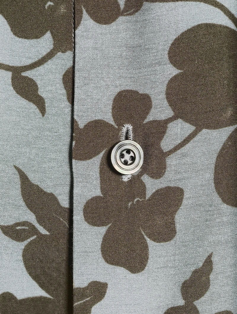 Slim-Fit Shirt Floral Print