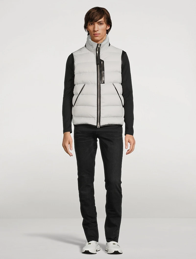 Stretch Light Nylon Down Vest