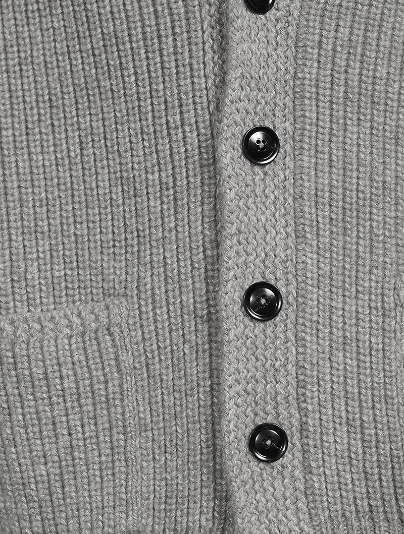 Cashmere Alpaca And Silk Shawl Cardigan