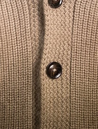 Wool Mohair And Silk Dip-Dye Cardigan