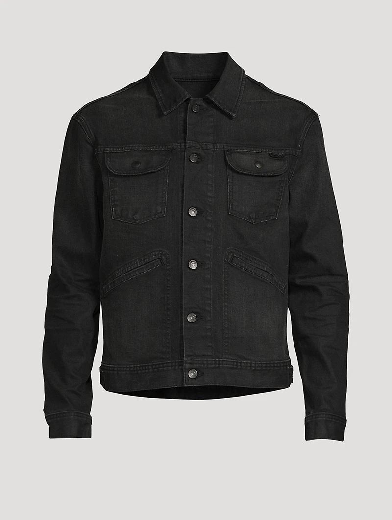 Coated Denim Jacket