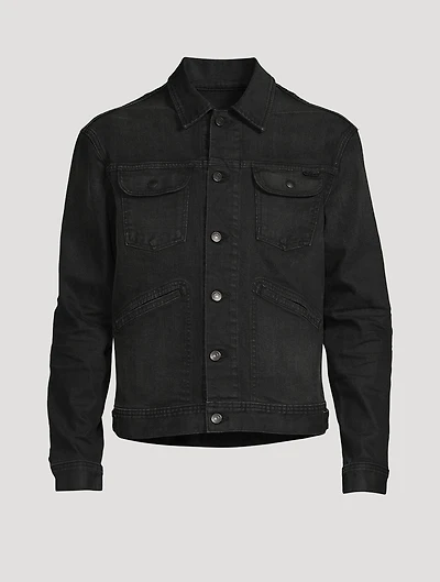 Coated Denim Jacket