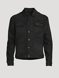 Coated Denim Jacket
