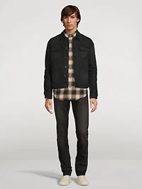 Coated Denim Jacket