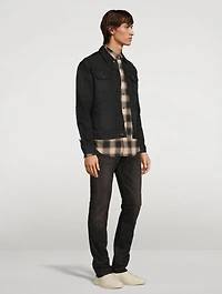 Coated Denim Jacket