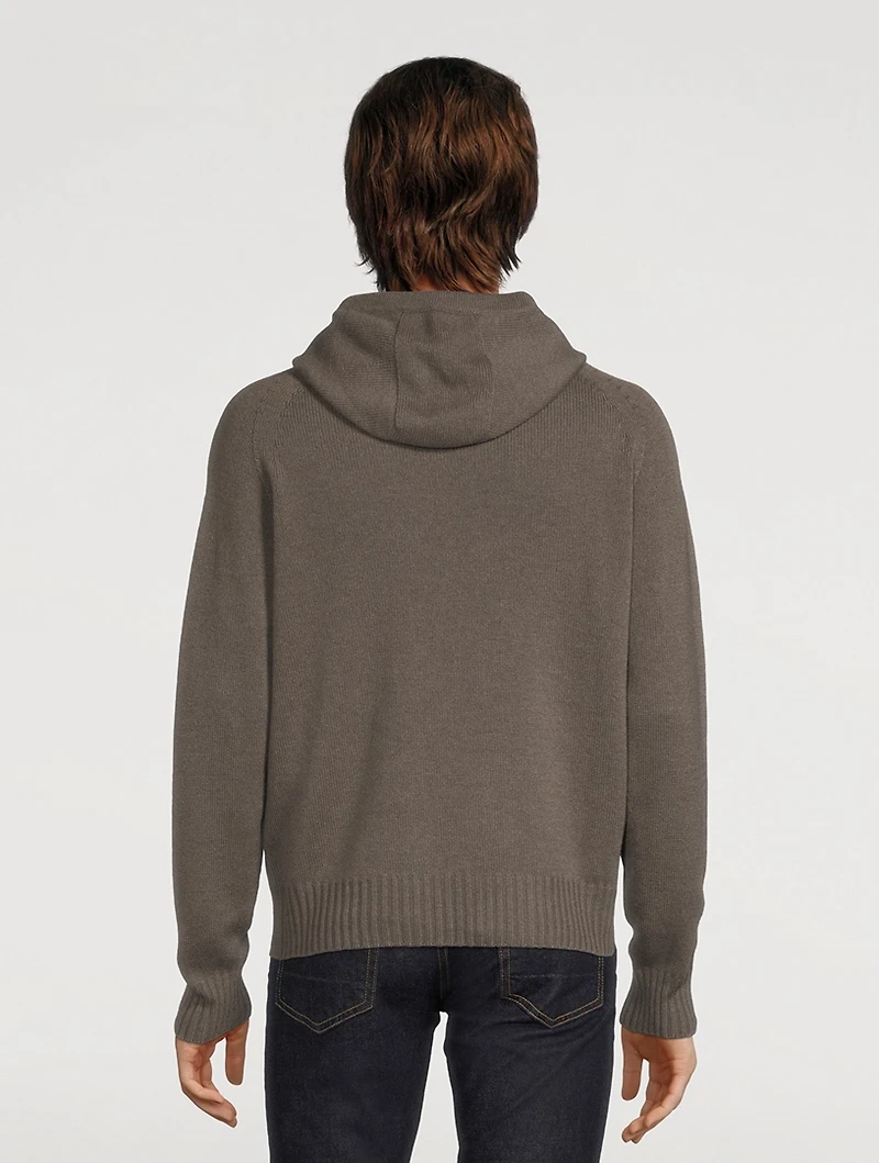 Cashmere Seamless Hoodie