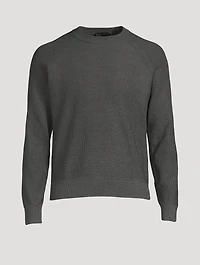 Silk And Cotton Crewneck Sweater