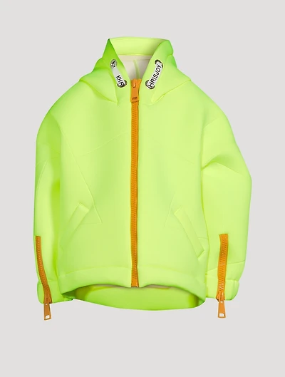 Kids Neoprene Zip Jacket With Hood