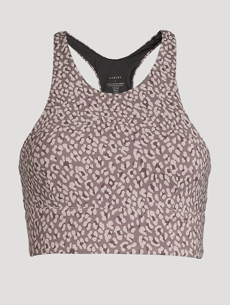 Let's Move Harris Sports Bra Cheetah Print