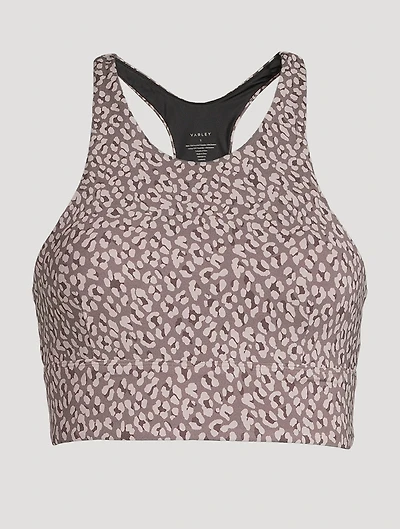 Let's Move Harris Sports Bra Cheetah Print