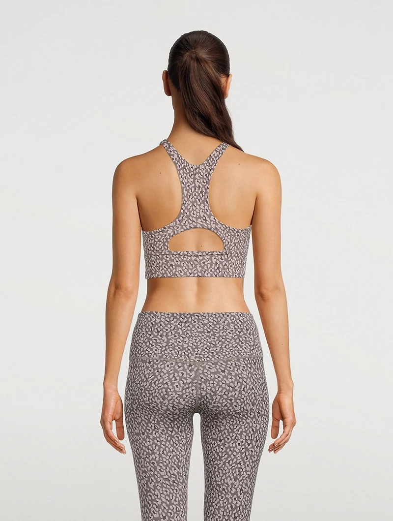 Let's Move Harris Sports Bra Cheetah Print