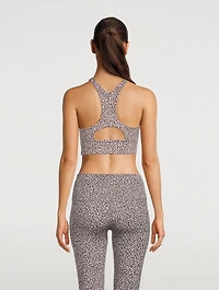 Let's Move Harris Sports Bra Cheetah Print