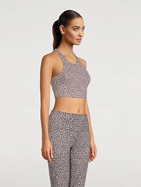 Let's Move Harris Sports Bra Cheetah Print