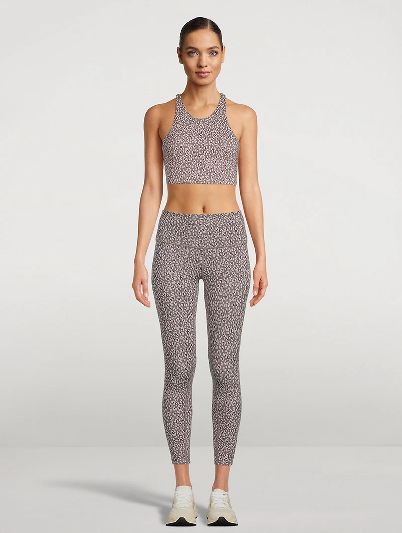 Let's Move Harris Sports Bra Cheetah Print