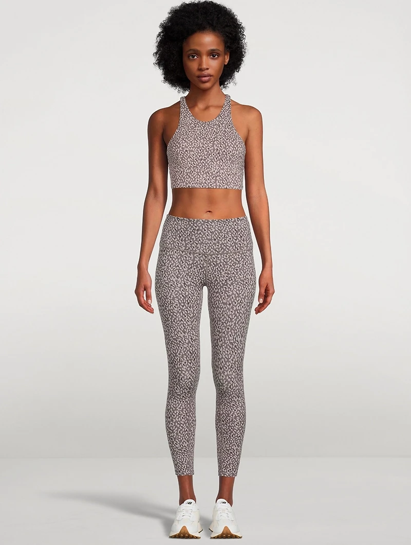 Let's Move High-Rise Leggings Cheetah Print