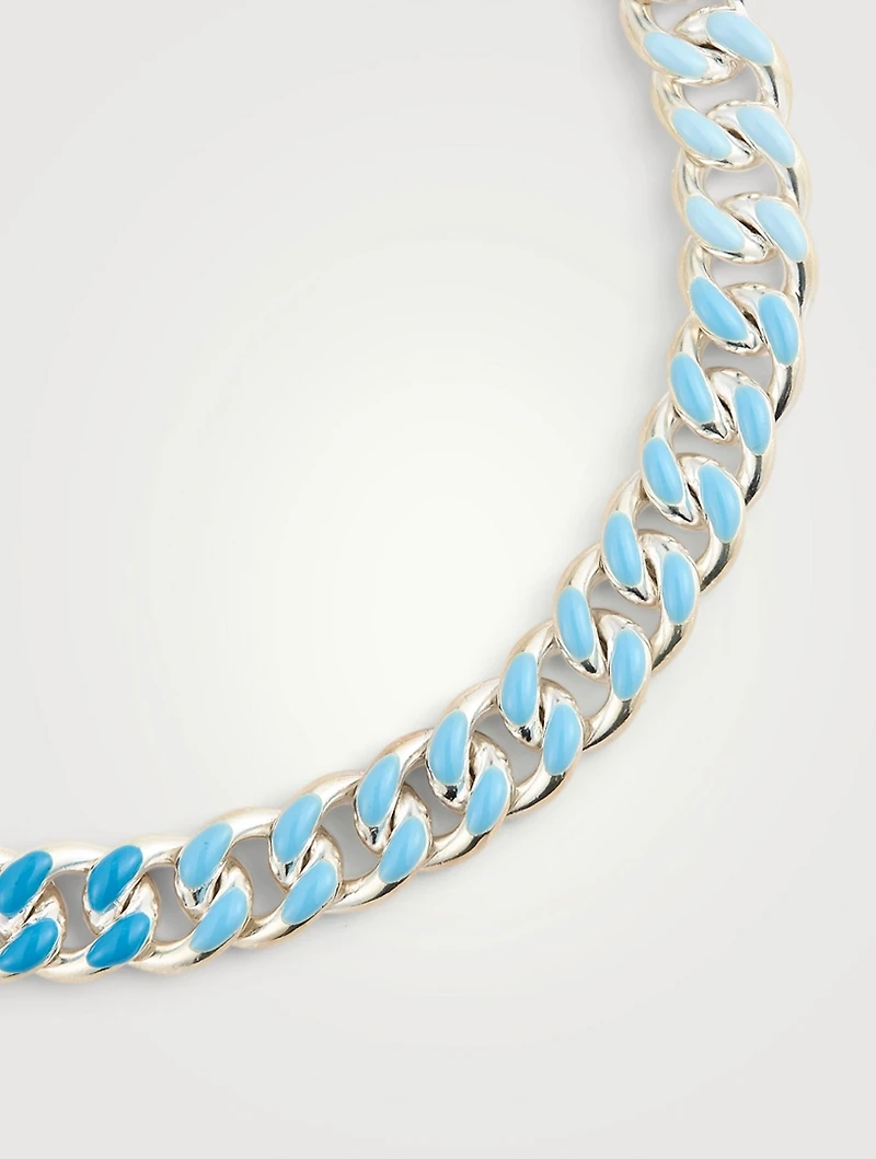 Ombre Chunky Chain Necklace