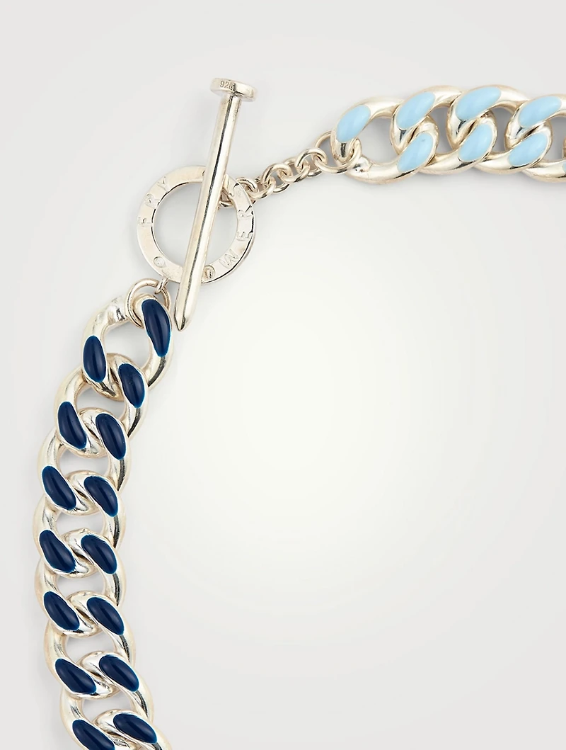 Ombre Chunky Chain Necklace