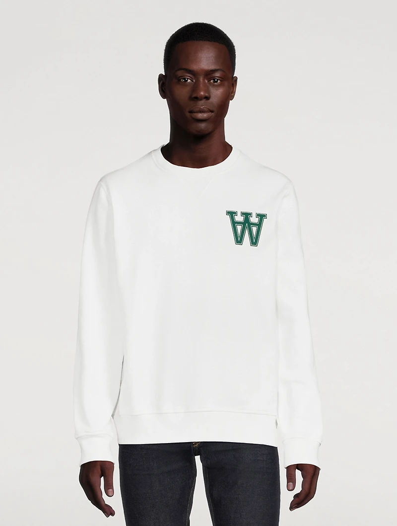 Double A Tye Cotton Sweatshirt