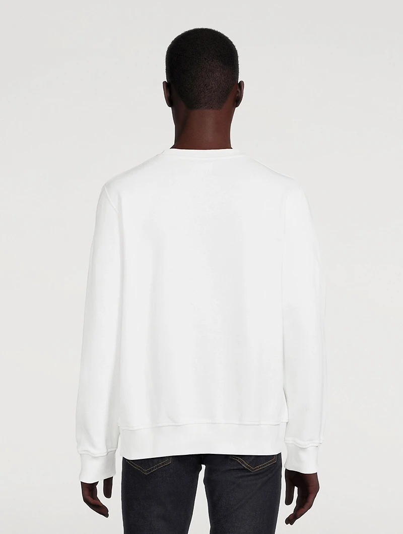 Double A Tye Cotton Sweatshirt