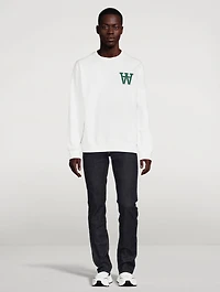 Double A Tye Cotton Sweatshirt
