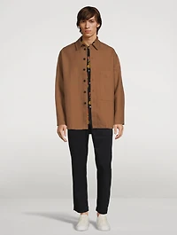 David JM Cotton Printed Shirt