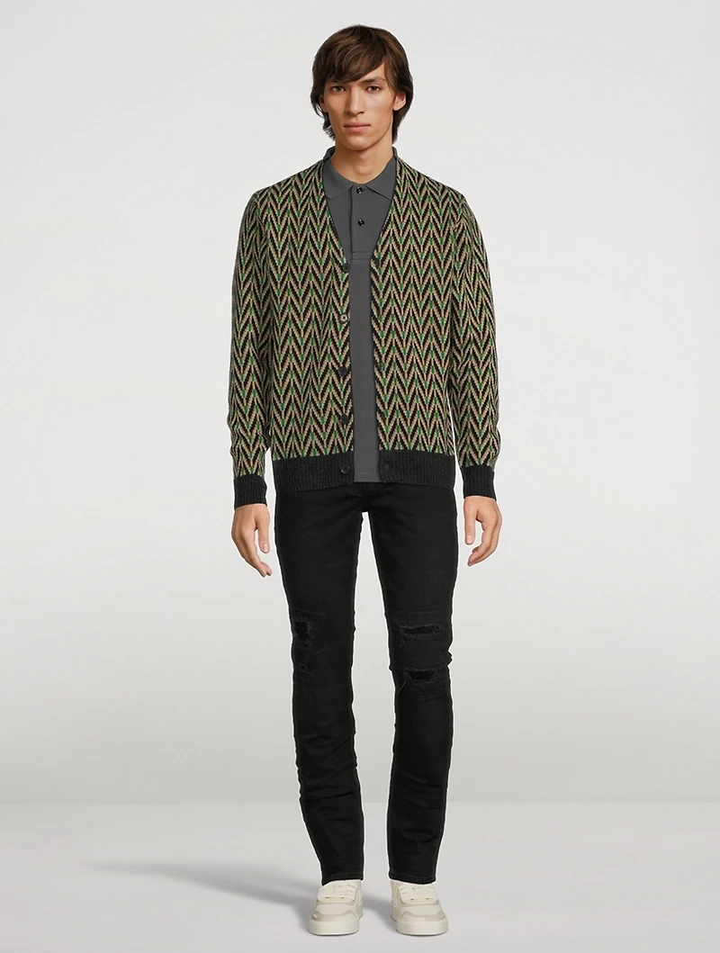 Kalle Lambswool Cardigan