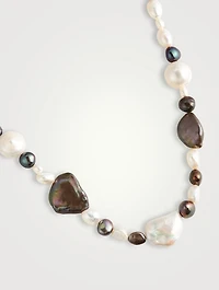 Earth Necklace With Pearls