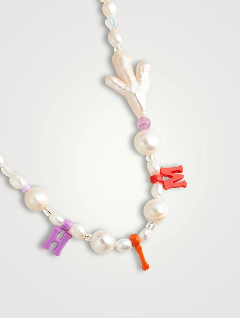 Him Necklace With Pearls