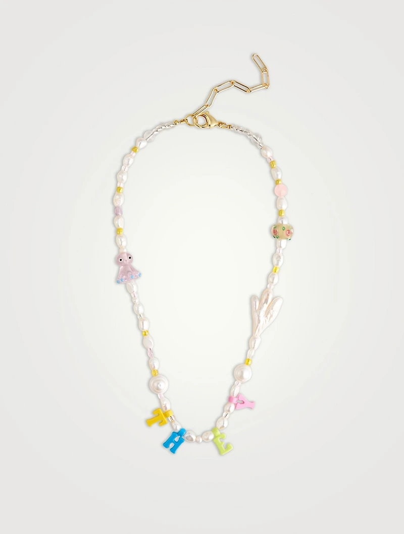 They Necklace With Pearls