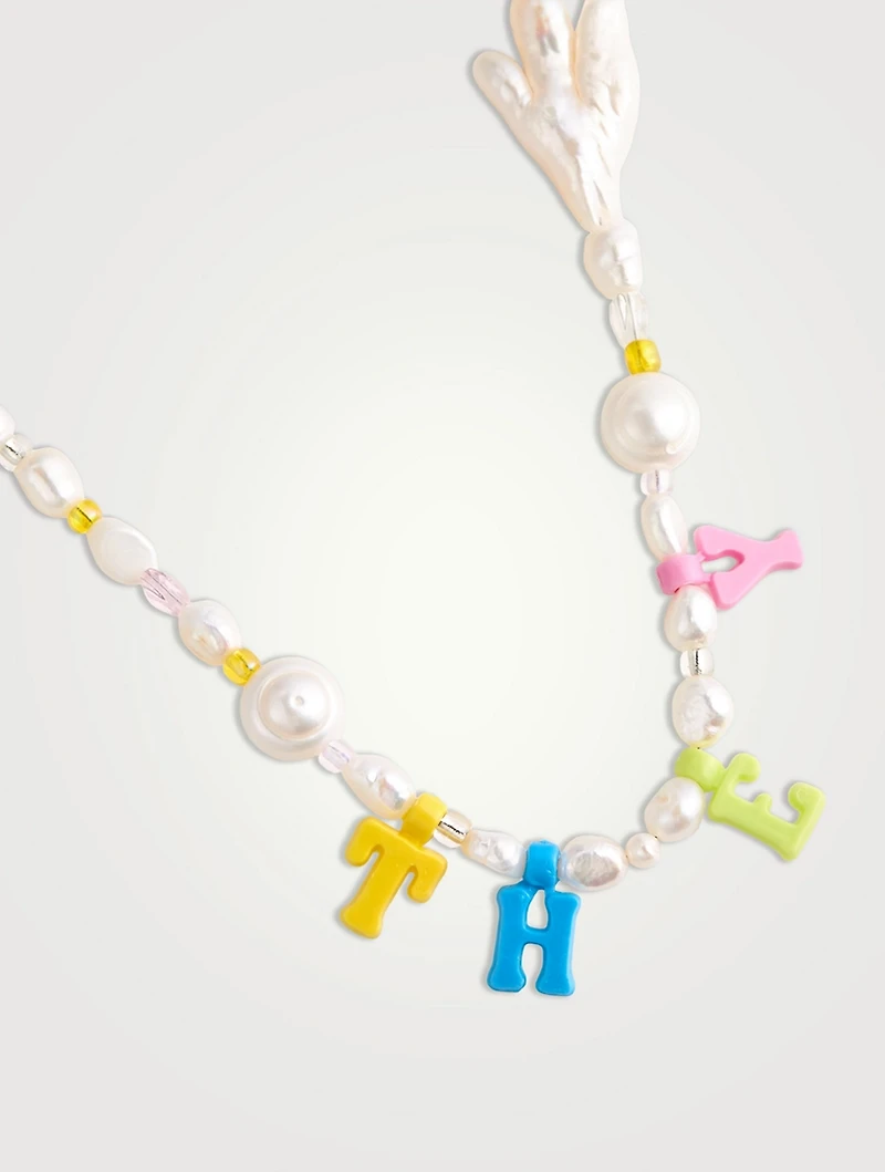 They Necklace With Pearls