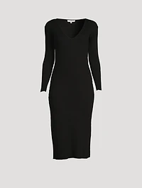 Ribbed Midi Dress