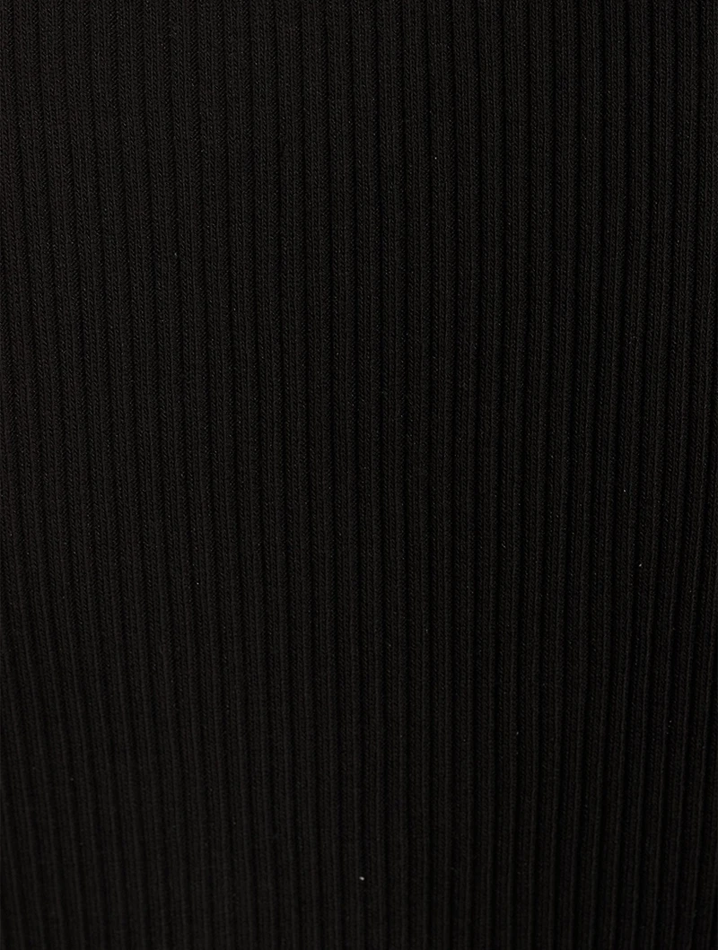 Ribbed Midi Dress