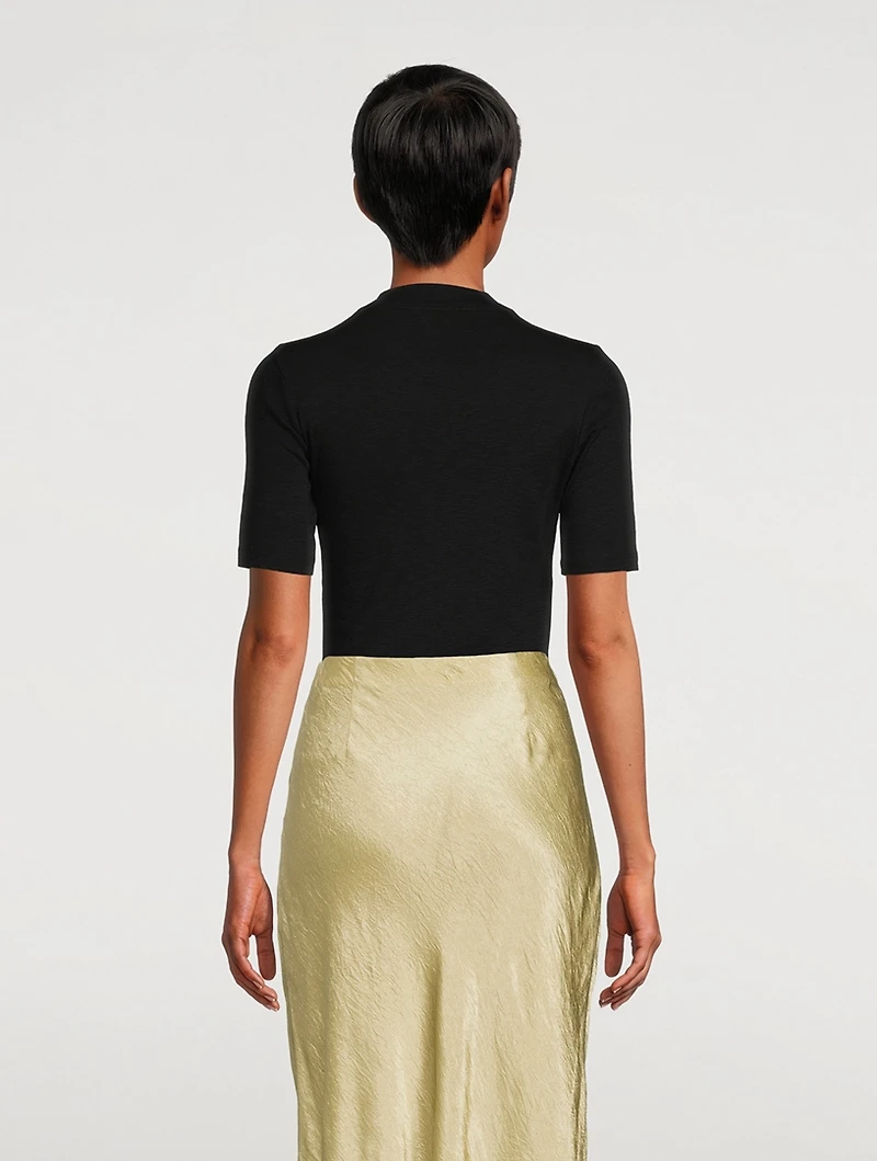 Mockneck T-Shirt