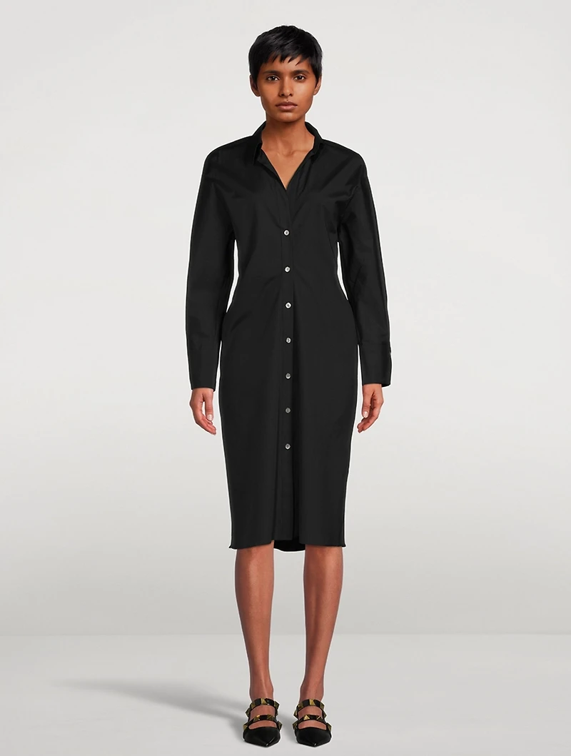 Cotton Shirt Dress