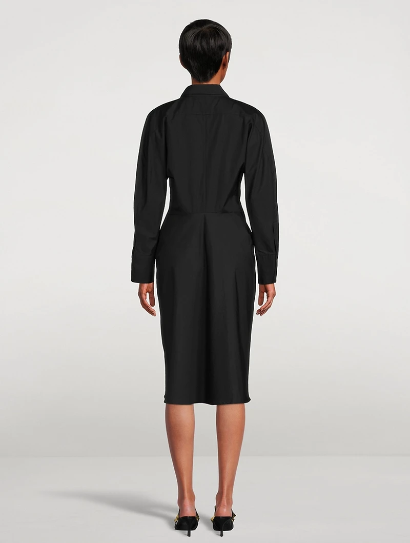 Cotton Shirt Dress