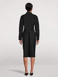 Cotton Shirt Dress