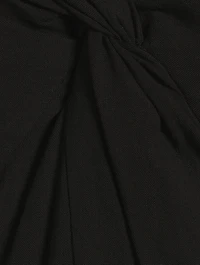 Off-Shoulder Twist Midi Dress