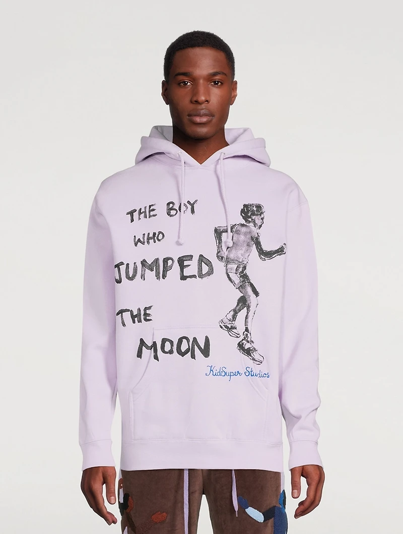 Jumped The Moon Cotton Hoodie