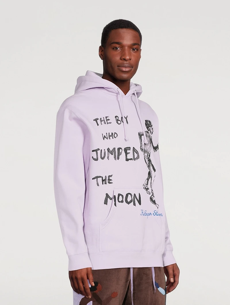 Jumped The Moon Cotton Hoodie