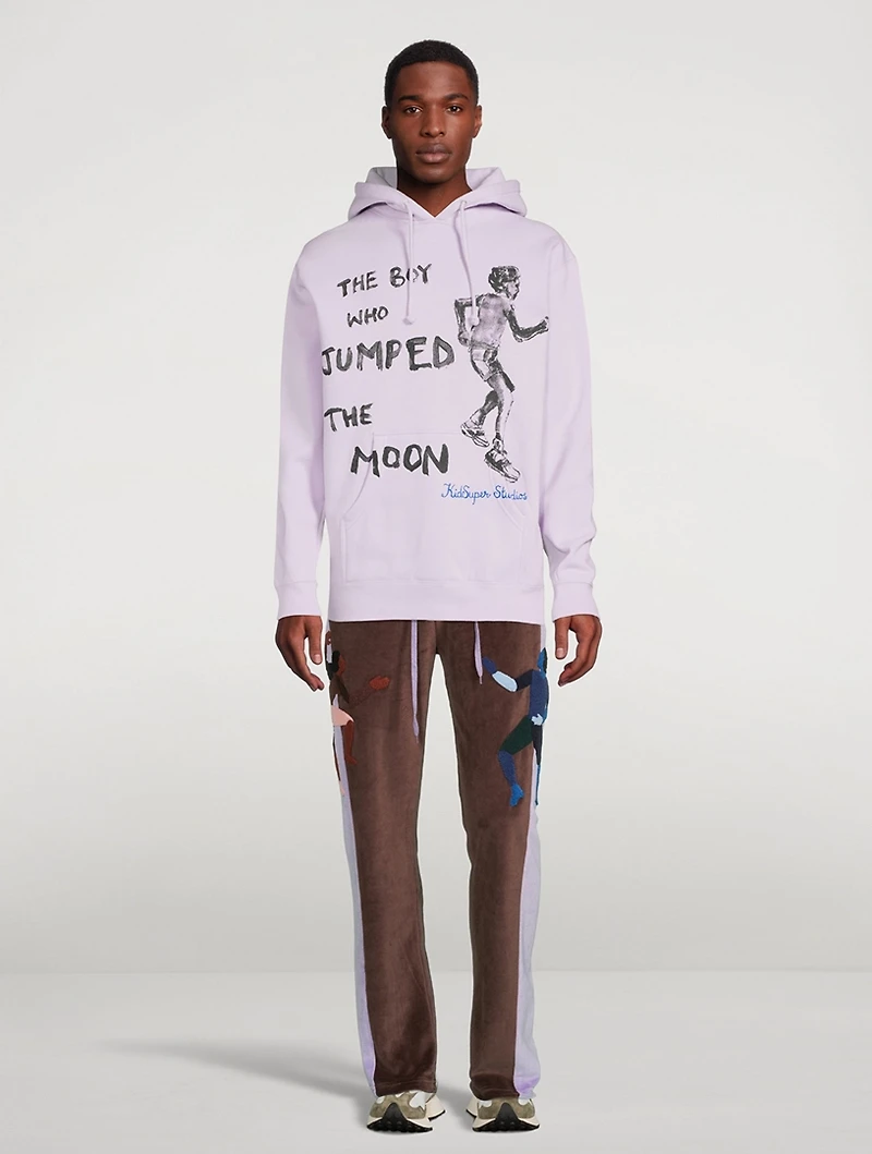 Jumped The Moon Cotton Hoodie