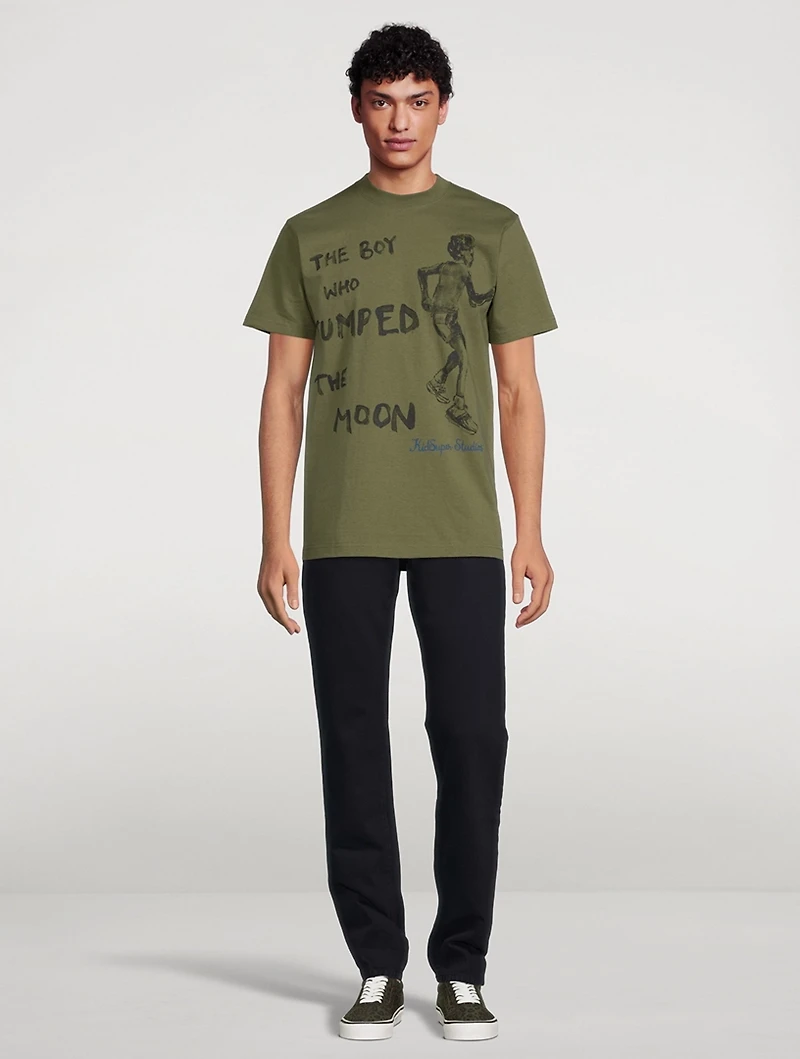 Jumped The Moon Cotton T-Shirt