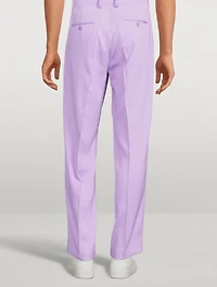 Face Pleated Pants