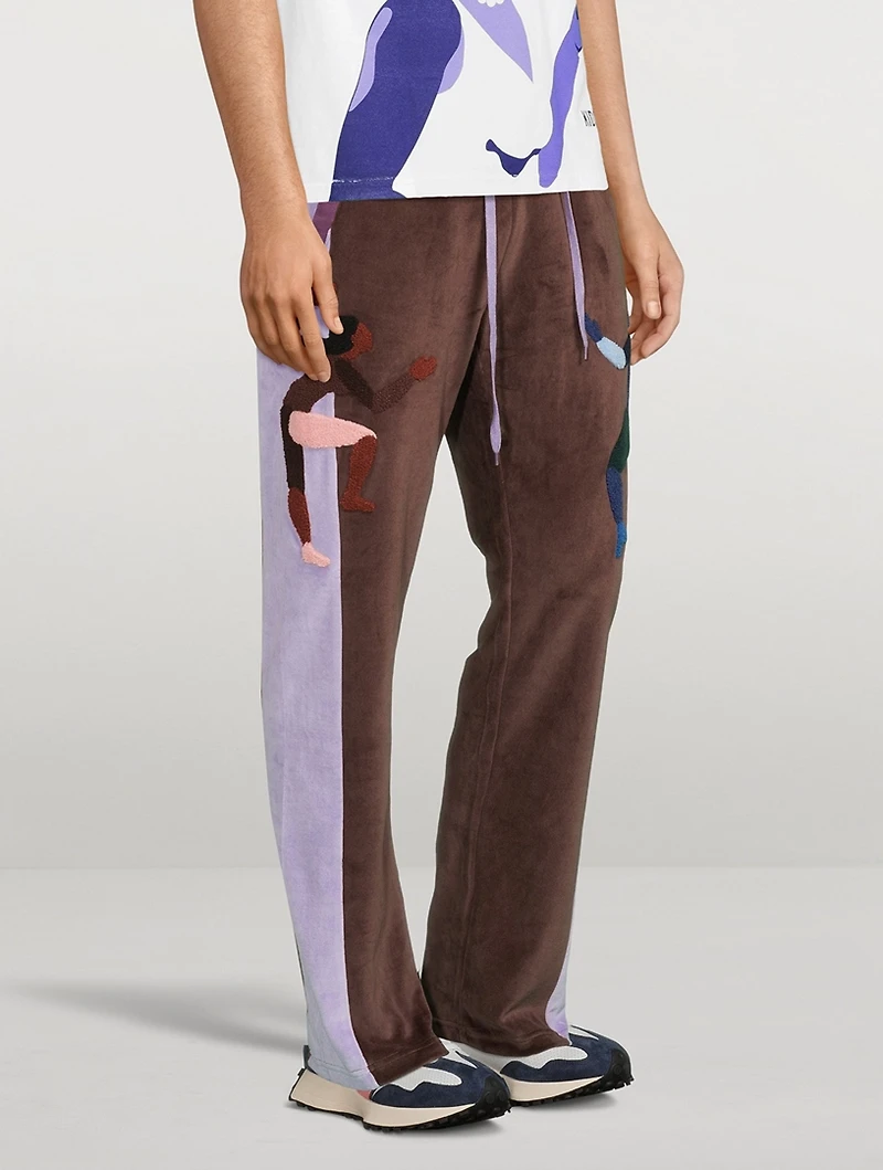Dancer Velour Track Pants