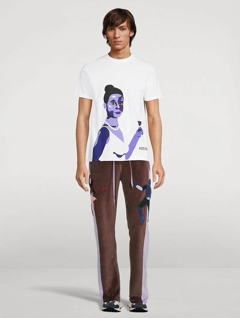 Dancer Velour Track Pants