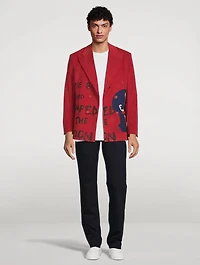 Jumped The Moon Double-Breasted Jacket