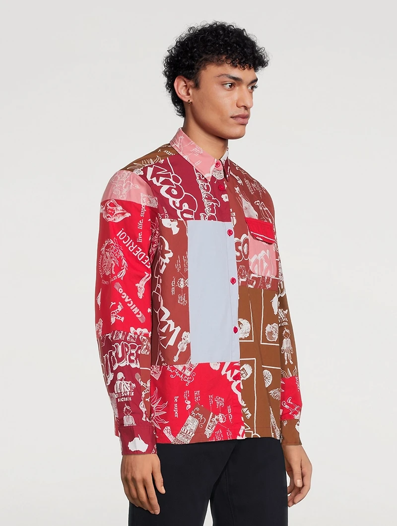 Super Patchwork Cotton Jacket