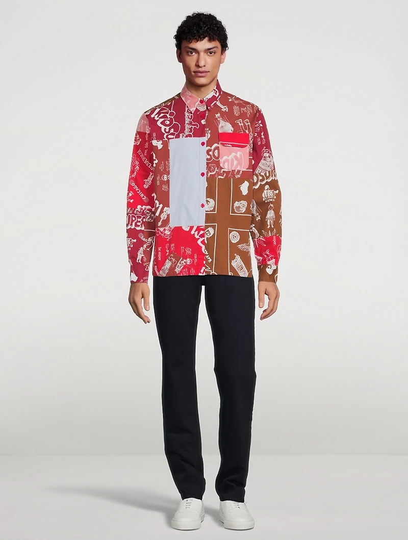 Super Patchwork Cotton Jacket