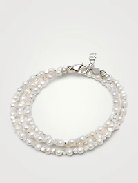 Wrap-Around Pearl Bracelet